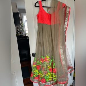 Indian wedding guest dress- Suram a touch of class brand, fits US small/medium